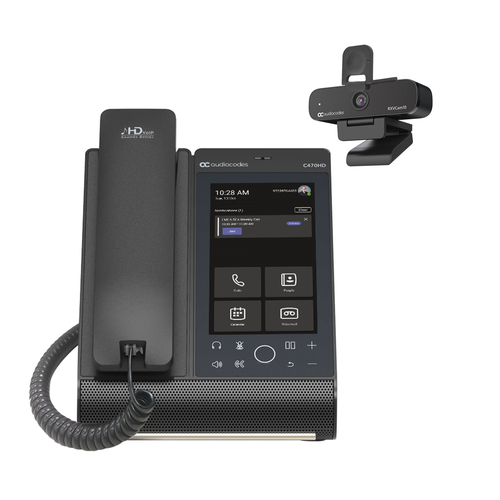 AudioCodes Teams C470HD IP Phone and HD Video USB Camera Bundle 17