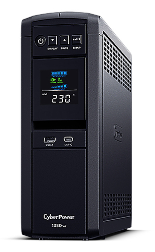 CyberPower CP1350EPFCLCD-UK uninterruptible power supply (UPS) Line-Interactive 1.35 kVA 810 W 6 AC outlet(s)