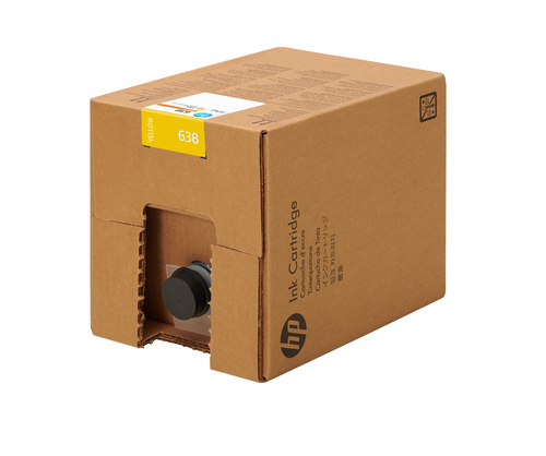 HP 638 10-liter Yellow Stitch Dye Sublimation Ink Cartridge