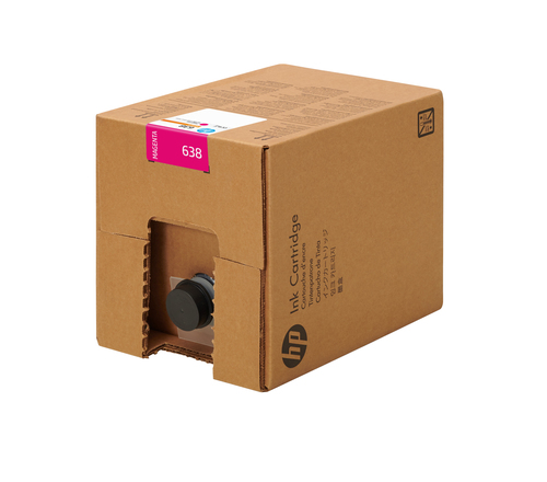 HP 638 10-liter Magenta Stitch Dye Sublimation Ink Cartridge