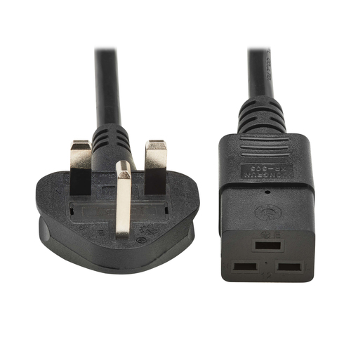 Eaton P052-2P5M-UK power cable Black 2.5 m BS 1363 IEC C19