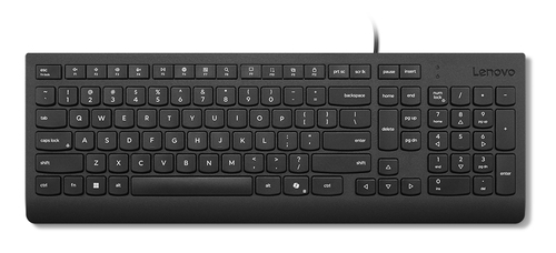 Lenovo 4Y41R64665 keyboard Home/Office USB Spanish Black
