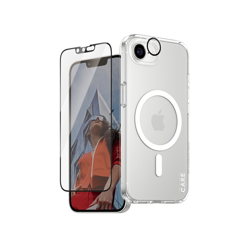 PanzerGlass ® | CARE™ by ® 3-in-1 Bundle iPhone 17e | 16e Clear screen protector Apple 1 pc(s)