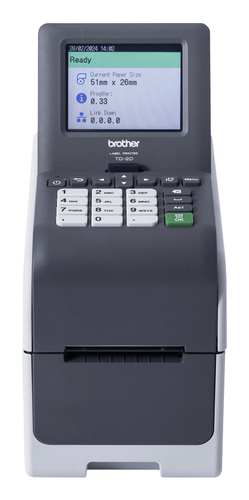 Brother TD-2350DSA203 label printer Direct thermal 203 x 203 DPI 152.4 mm/sec Wired & Wireless Ethernet LAN Wi-Fi Bluetooth