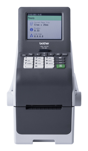 Brother TD-2350DSAH300 label printer Direct thermal 300 x 300 DPI 152.4 mm/sec Wired & Wireless Ethernet LAN Wi-Fi Bluetooth