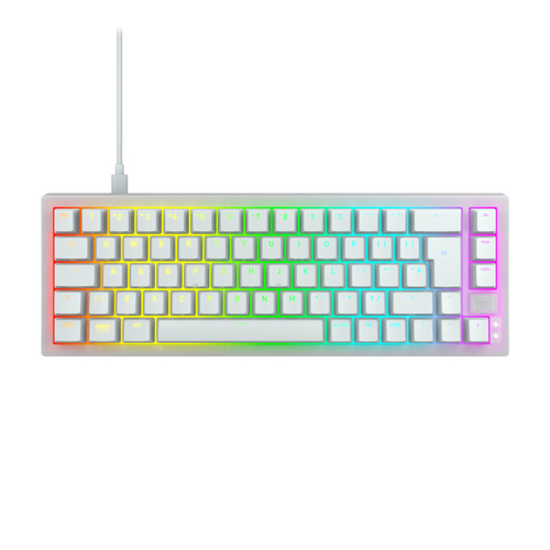 CHERRY K5V2 Compact keyboard Gaming USB QWERTY Nordic White