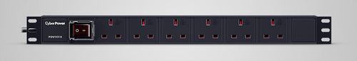 CyberPower PDU11310 power distribution unit (PDU) 6 AC outlet(s) 1U Black