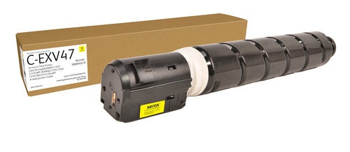 EverydayTM Yellow Remanufactured Toner by Xerox compatible with Canon C-EXV47 (8519B002), Standard capacity