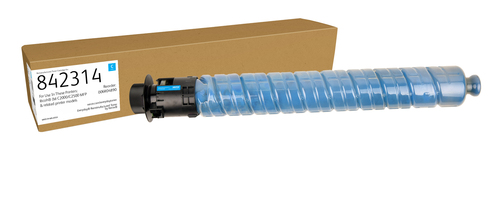 EverydayTM Cyan Remanufactured Toner by Xerox compatible with Ricoh 842314, Standard capacity
