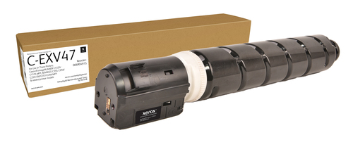 EverydayTM Black Remanufactured Toner by Xerox compatible with Canon C-EXV47 (8516B002), Standard capacity