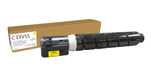 EverydayTM Yellow Remanufactured Toner by Xerox compatible with Canon C-EXV55 (2185C002AA), Standard capacity