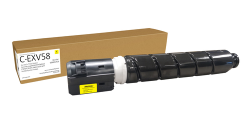 EverydayTM Yellow Remanufactured Toner by Xerox compatible with Canon C-EXV58 (3766C002AA), Standard capacity