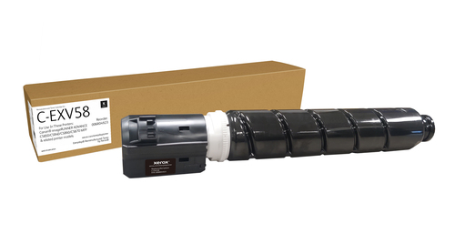 EverydayTM Black Remanufactured Toner by Xerox compatible with Canon C-EXV58 (3763C002AA), Standard capacity