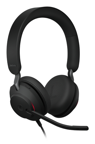 Jabra Evolve2 40 SE Headset Wired Head-band Office/Call center USB Type-C / USB Type-A Black