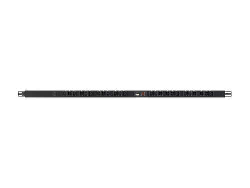 Vertiv PowerGo Switched rPDU | 0U | 230V | 32A | (20) Manual Lock IEC C13, (4) Manual Lock IEC C19 | 7.3 kW | 50/60Hz | 1P+N+E (IP44) | EP5G90A0