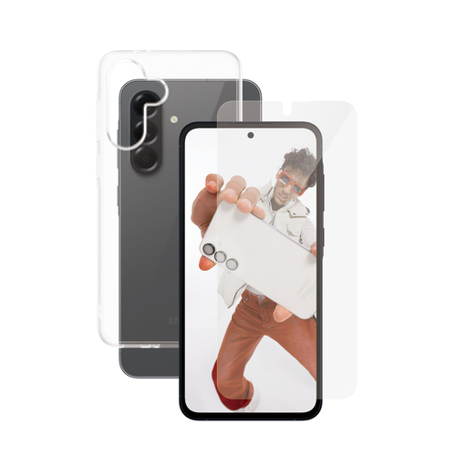 PanzerGlass SAFE. by ® 2-in-1 Bundle Samsung Galaxy A56 5G | Bulk Clear screen protector 50 pc(s)