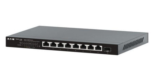 Eaton NG8POE-M2 network switch Unmanaged Gigabit Ethernet (10/100/1000) Power over Ethernet (PoE) Desktop/Wall-Mounting Black