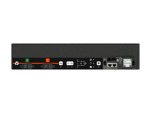 Vertiv Geist VA7G32A0 power distribution unit (PDU) 12 AC outlet(s) 2U Black