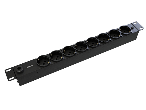 Vertiv PowerGo Basic (Standard) Rack Power Distribution Unit | rPDU | 1U | 230V | 16A |3.6kW | 50/60Hz | 8 German Schuko inlet | Horizontal