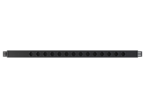 Vertiv PowerGo Basic rPDU, 0U, Vertical, 230V, 16A, 3.6kW, (14) German Schuko Outlets, 50/60Hz, German Schuko inlet, Single-Phase, EP0G80A1