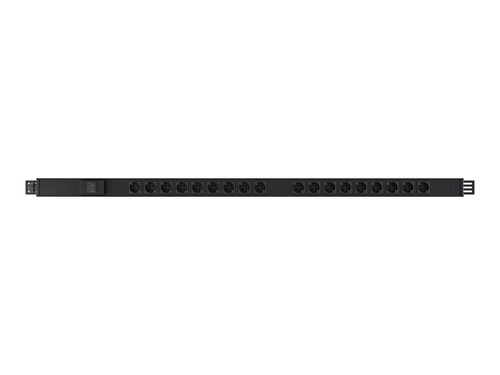 Vertiv PowerGo Basic rPDU, 0U, Vertical, 230V, 32A, 7.3kW, (18) German Schuko Outlets, 50/60Hz, 1P+N+E (IP44) 1-Year Warranty, EP0G90A1