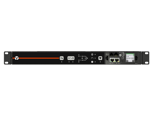 Vertiv Geist VA4U21A0 power distribution unit (PDU) 12 AC outlet(s) 1U Black
