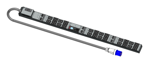 APC APF8896ID-BLU02 power distribution unit (PDU) 48 AC outlet(s) 0U Black, Red
