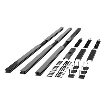 APC NetShelter Aisle Containment, Panel Connector 4ft, Set of 3, Black