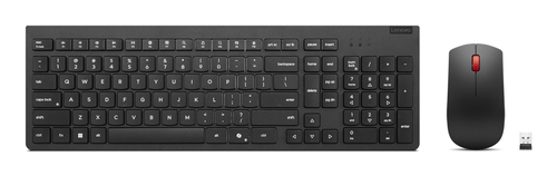 Lenovo 4X31R64477 keyboard Mouse included Office RF Wireless Norwegian Black