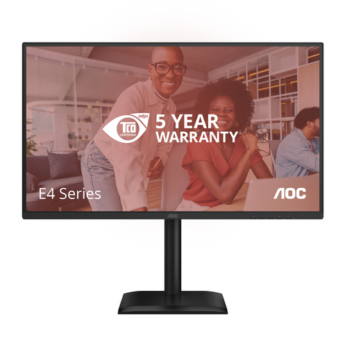 AOC 27E4CV computer monitor 68.6 cm (27") 1920 x 1080 pixels Full HD LED Black