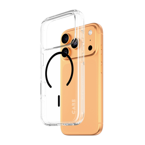 PanzerGlass CARE™ by ® Urban Explorer Case Transparent w. Black MagSafe iPhone 18 Pro | 17 Pro