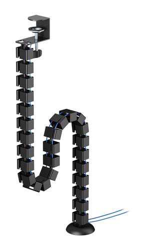 Neomounts ADS06-131BL Cable spine - clamp-on design - universal