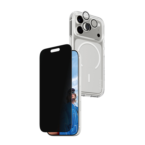 PanzerGlass ® | CARE™ by ® 3-in-1 Privacy Bundle iPhone 17 Pro Clear screen protector Apple 1 pc(s)