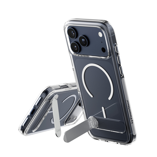 PanzerGlass CARE™ by ® Kickstand Case Transparent w. MagSafe iPhone 18 Pro Max | 17 Pro Max