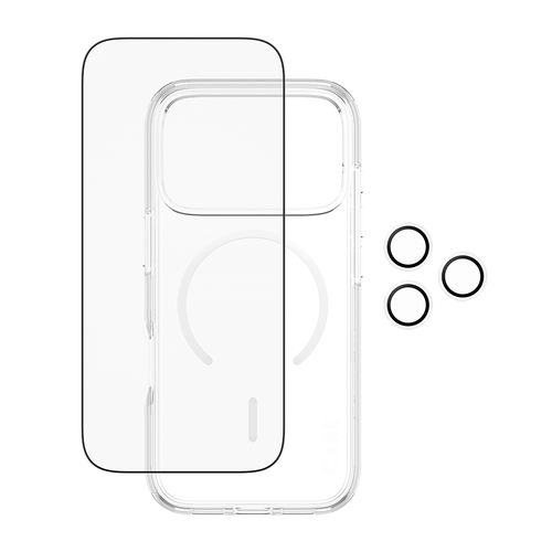 PanzerGlass ® | CARE™ by ® 3-in-1 Bundle iPhone 17 Pro Clear screen protector Apple 1 pc(s)