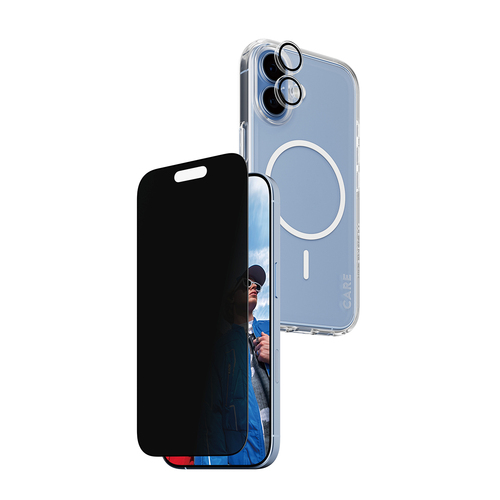 PanzerGlass ® | CARE™ by ® 3-in-1 Privacy Bundle iPhone 17 Clear screen protector Apple 1 pc(s)