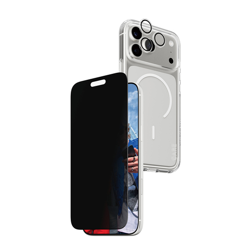 PanzerGlass ® | CARE™ by ® 3-in-1 Privacy Bundle iPhone 17 Pro Max Clear screen protector Apple 1 pc(s)