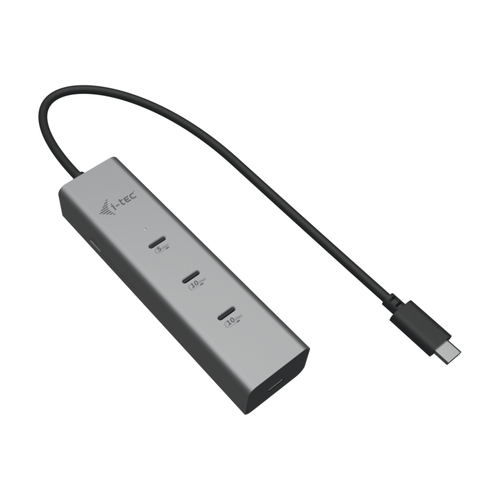 i-tec Metal USB-C Charging HUB 5port with USB-C video 8K + Power Delivery 85W