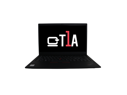 T1A Lenovo ThinkPad X1 Carbon 8 Gen Refurbished Intel® Core™ i7 i7-10510U Laptop 35.6 cm (14") Full HD 16 GB LPDDR3-SDRAM 512 GB SSD Wi-Fi 6 (802.11ax) Windows 10 Pro Black QWERTY UK English