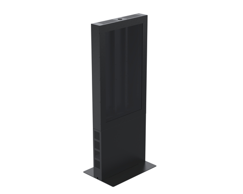 Ergonomic Solutions SpacePole Digital Signage 55” freestanding enclosure