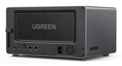 Ugreen NASync DXP8800 Plus NAS Desktop Intel® Core™ i5 i5-1235U 8 GB DDR5 0 TB UGOS Pro Black