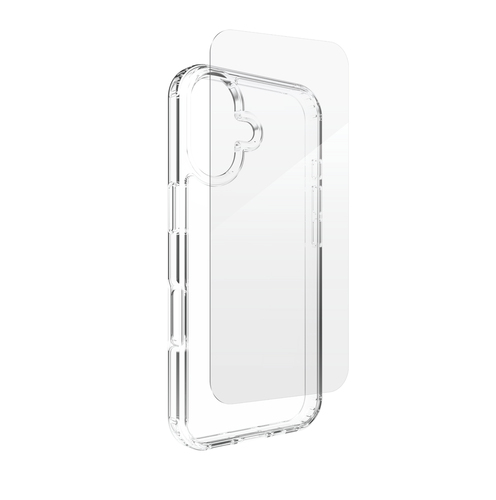 ZAGG Defence Bundle Glass Screen Protection & Clear Case for Apple iPhone 17