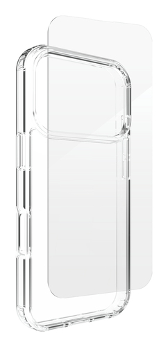 ZAGG Defence Bundle Glass Screen Protection & Clear Case for Apple iPhone 17 Pro Max