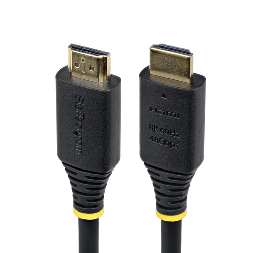 StarTech.com 5m (16ft) Certified Ultra High Speed HDMI Cable, 8K 60Hz/4K 120Hz, HDMI 2.1 Cable with HDR10+ / eARC, 48Gbps, 8K HDMI Cord for Monitor/TV/Display, Flexible TPE Jacket