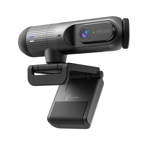 j5create JVU302 2K AI-Powered Webcam with Auto-Focus