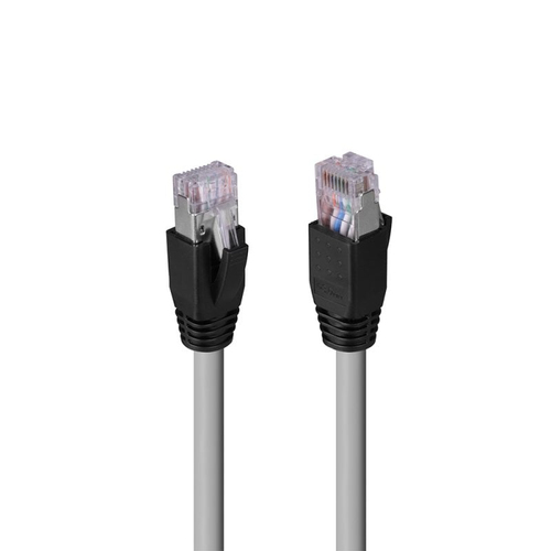 Lindy 70m Cat.6A U/FTP LSZH Solid Core Cable, Grey
