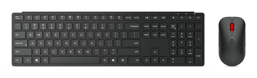 Lenovo 4X31S04843 keyboard Mouse included Office RF Wireless + Bluetooth French, German Black
