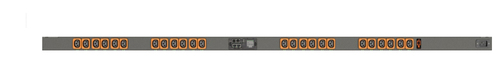 Vertiv MUU5MGB0-24L137-2C20A9A00-S power distribution unit (PDU) 24 AC outlet(s) Black