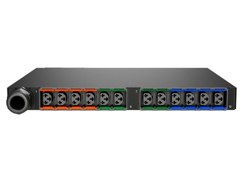 Vertiv Geist MGS5M1R5-12CF13-2PS56B2H10-S power distribution unit (PDU) 12 AC outlet(s) 0U Black