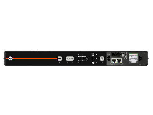 Vertiv Geist AUS5M1R5-06CF17-2C20C20A900-D power distribution unit (PDU) 6 AC outlet(s) 0U Black